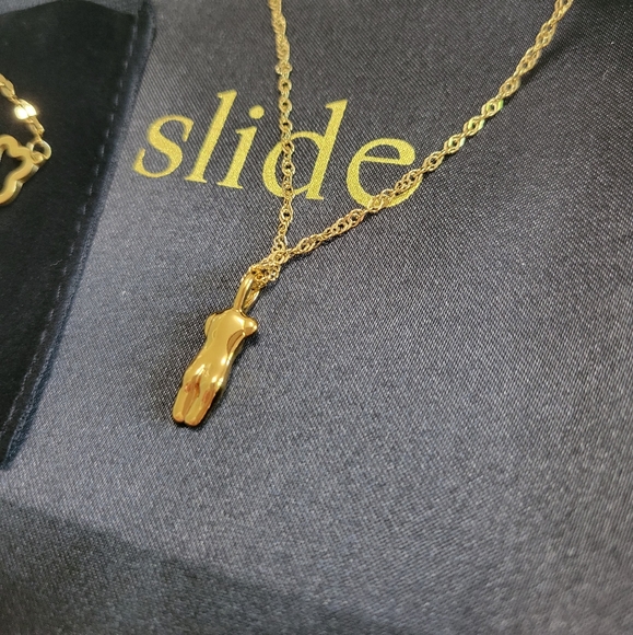 NWT Slide Honey Box 18K Gold Plated Jewelry - Picture 7 of 9